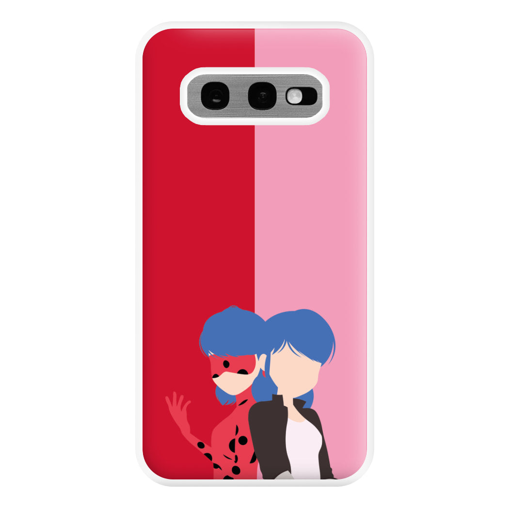 Marinette And Ladybug Phone Case for Galaxy S10e