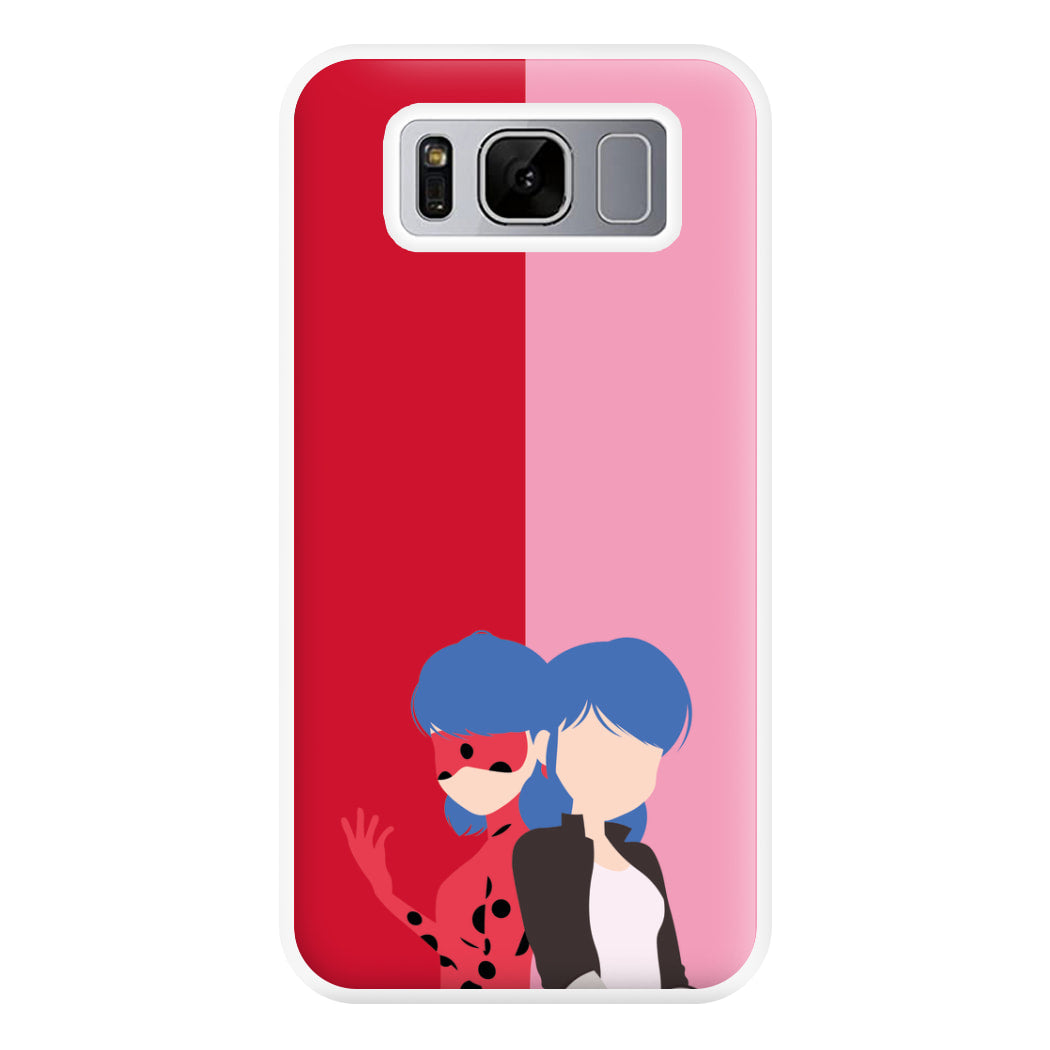 Marinette And Ladybug Phone Case for Galaxy S8 Plus