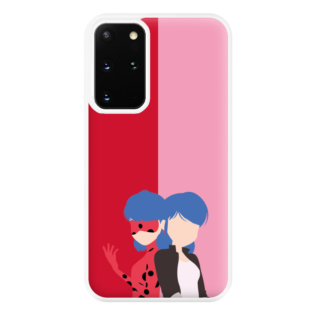 Marinette And Ladybug Phone Case for Galaxy S20 Plus