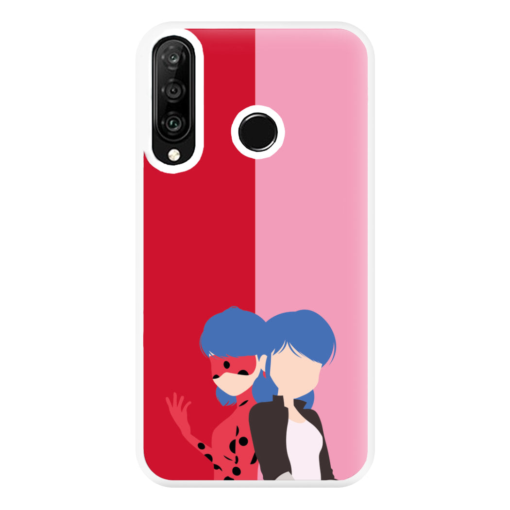 Marinette And Ladybug Phone Case for Huawei P30 Lite