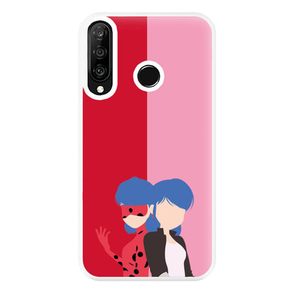 Marinette And Ladybug Phone Case for Huawei P30 Lite