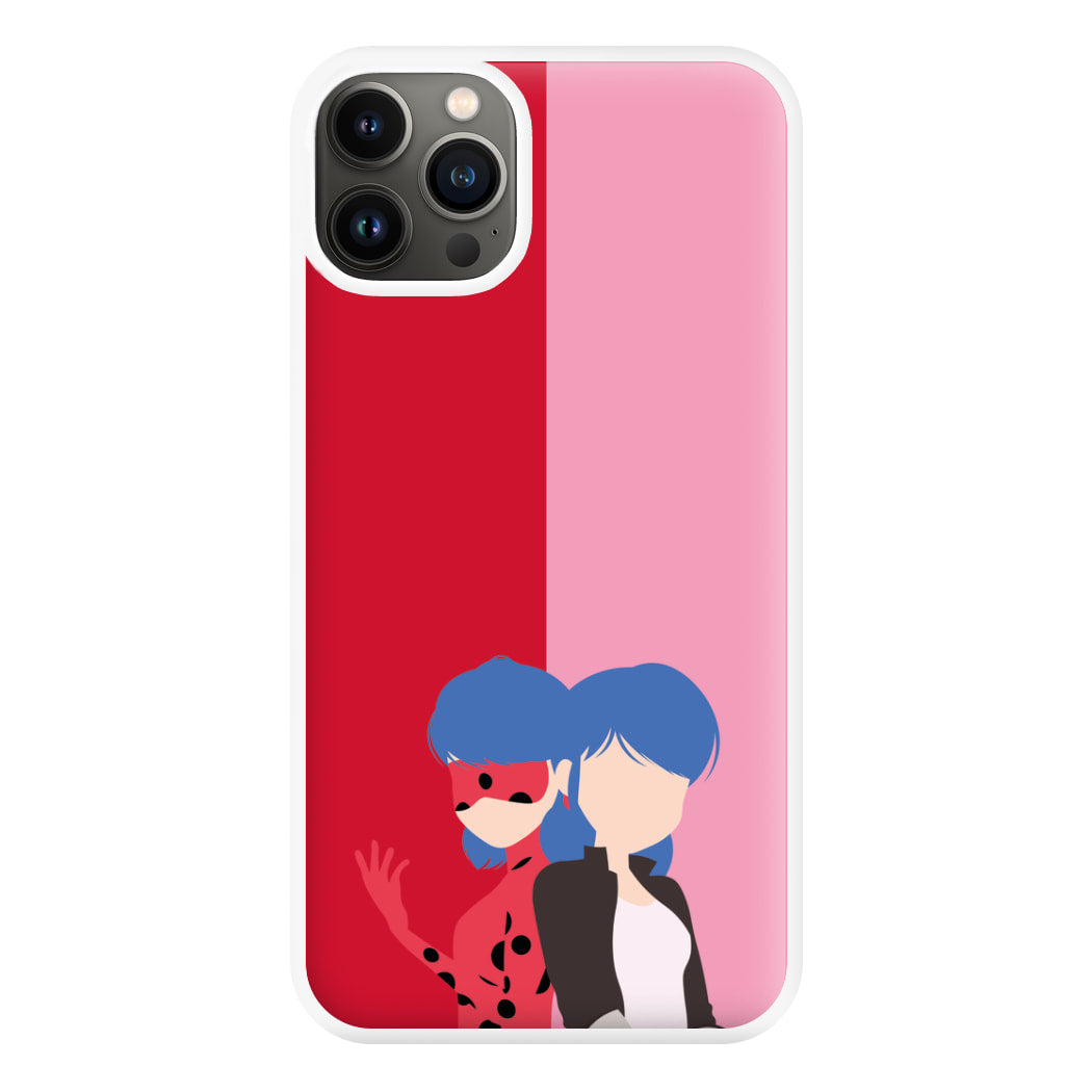 Marinette And Ladybug Phone Case for iPhone 13