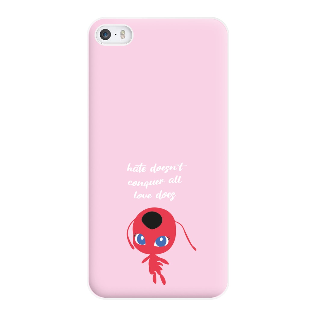 Hate Doesn't Conquer All - Miraculous Phone Case for iPhone 5 / 5s / SE 2016