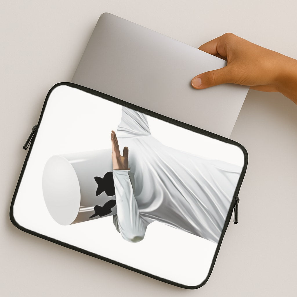 White Helmet DJ Dab MacBook Case