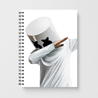 Marshmello Dab Notebook - Fun Cases