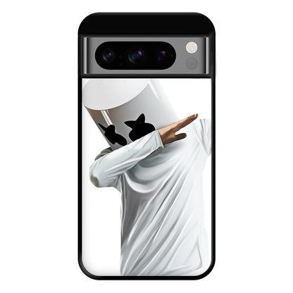 White Helmet DJ Dab Phone Case for Google Pixel 8 Pro