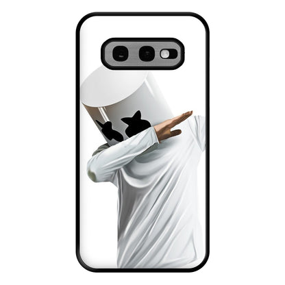 White Helmet DJ Dab Phone Case for Galaxy S10e