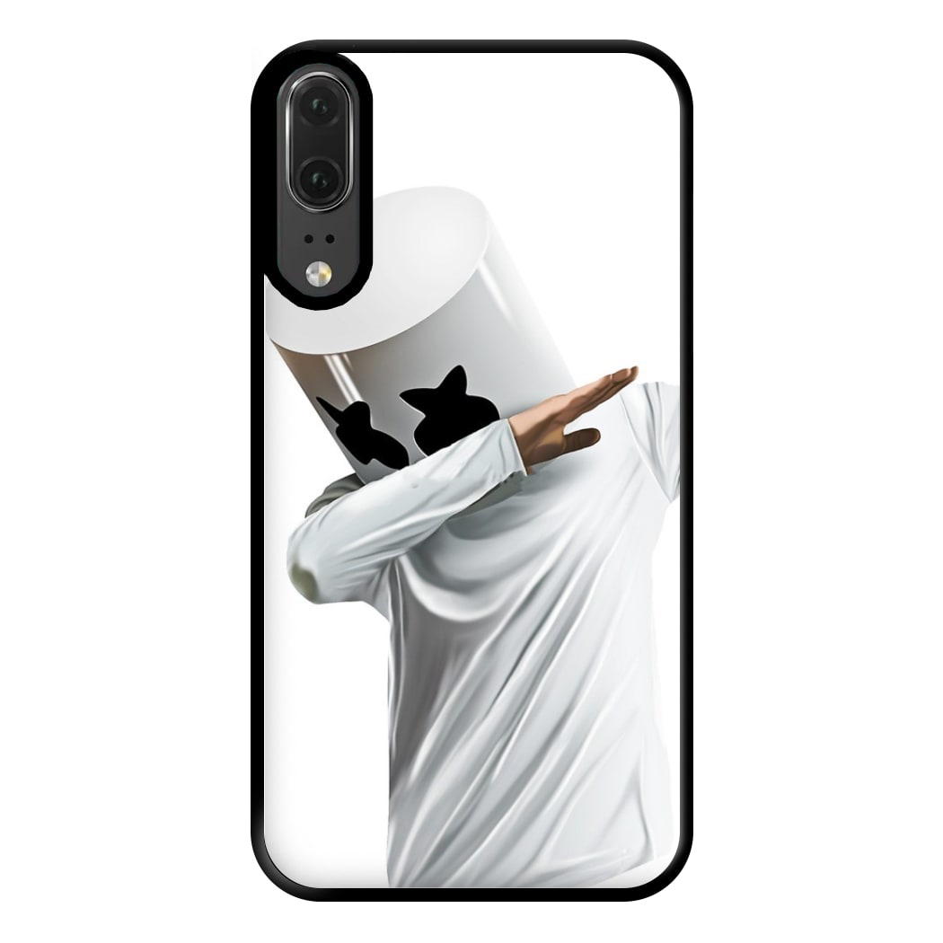 White Helmet DJ Dab Phone Case for Huawei P20