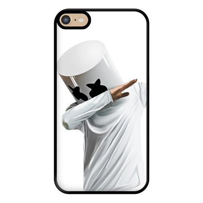 White Helmet DJ Dab Phone Case for iPhone 6 Plus / 7 Plus / 8 Plus