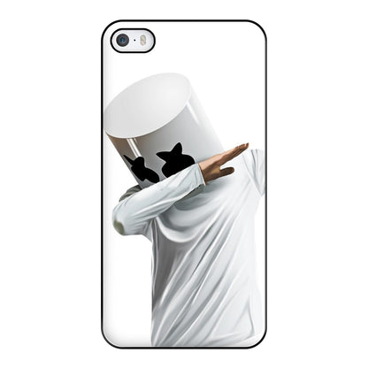 White Helmet DJ Dab Phone Case for iPhone 5 / 5s / SE 2016