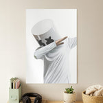White Helmet DJ Dab Poster