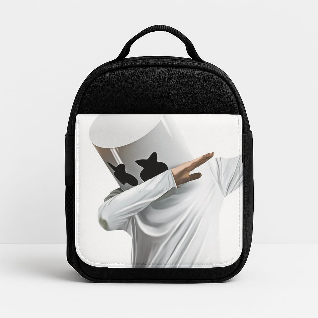 White Helmet DJ Dab Insulated Lunchbox