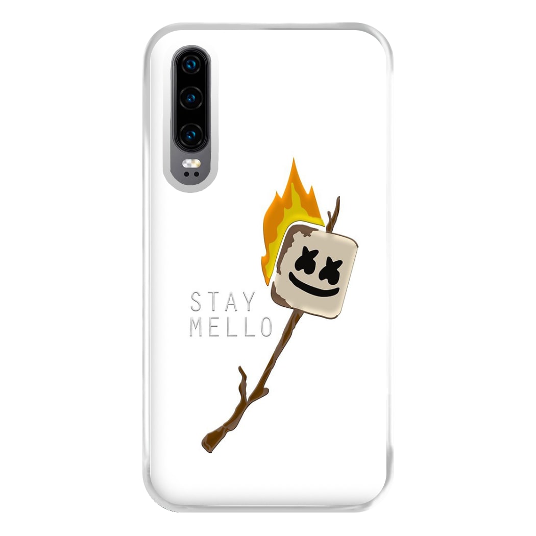 Stay Mello White Helmet DJw - White Helmet DJ Phone Case for Huawei P30