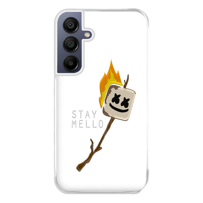 Stay Mello White Helmet DJw - White Helmet DJ Phone Case for Galaxy A16