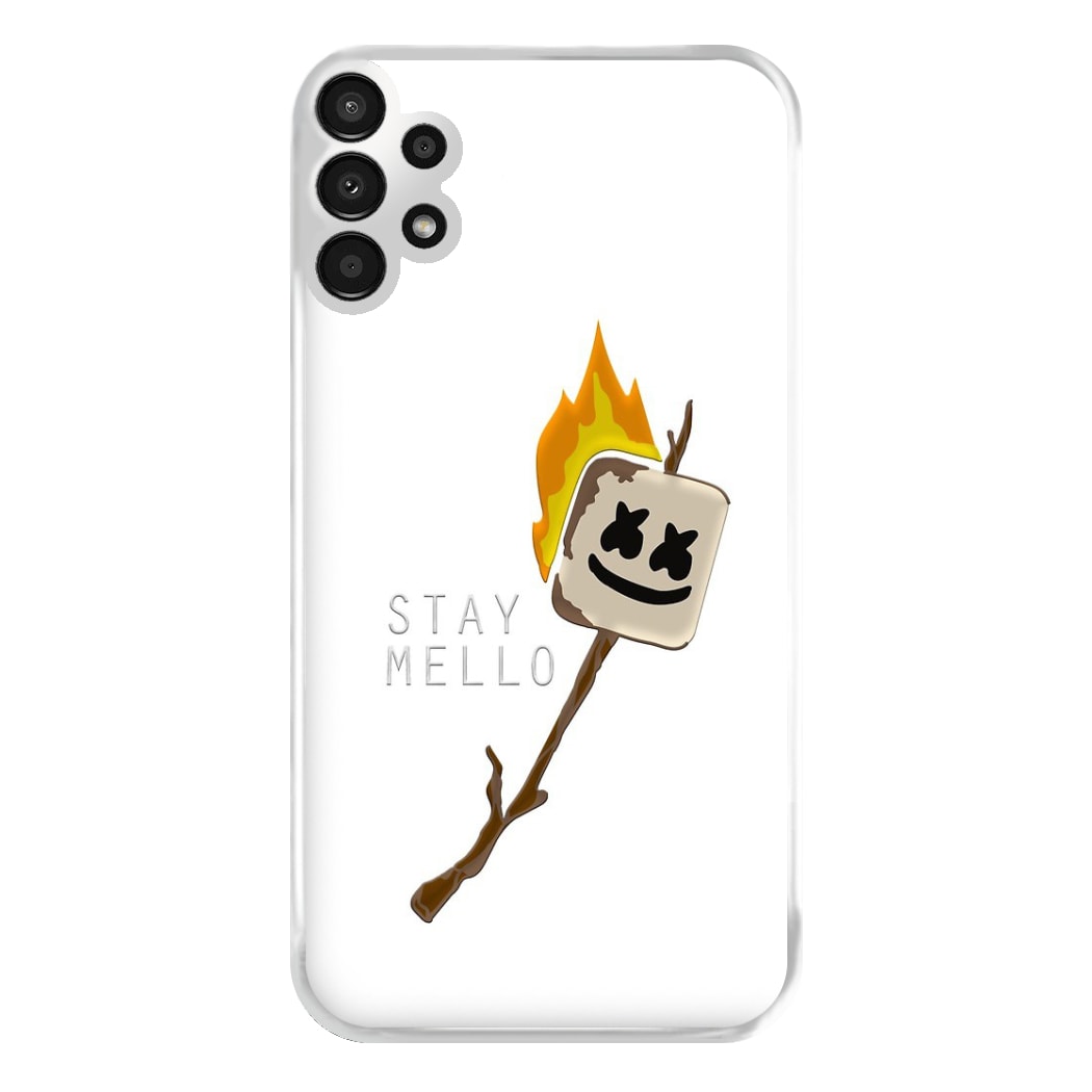 Stay Mello White Helmet DJw - White Helmet DJ Phone Case for Galaxy A13