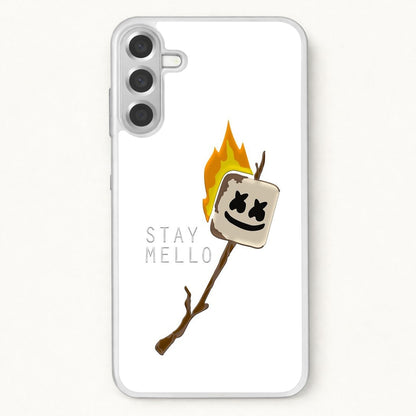 Stay Mello White Helmet DJw - White Helmet DJ Phone Case for Galaxy A37