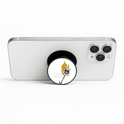 Stay Mello White Helmet DJw - White Helmet DJ Phone Stand