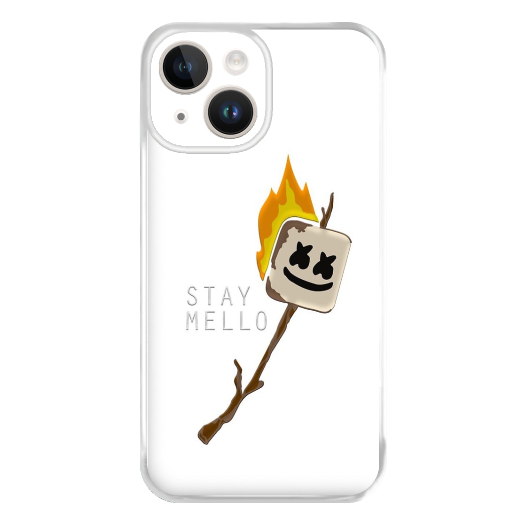 Stay Mello White Helmet DJw - White Helmet DJ Phone Case for iPhone 14