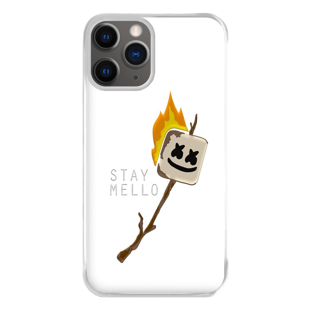 Stay Mello White Helmet DJw - White Helmet DJ Phone Case for iPhone 12 Pro Max