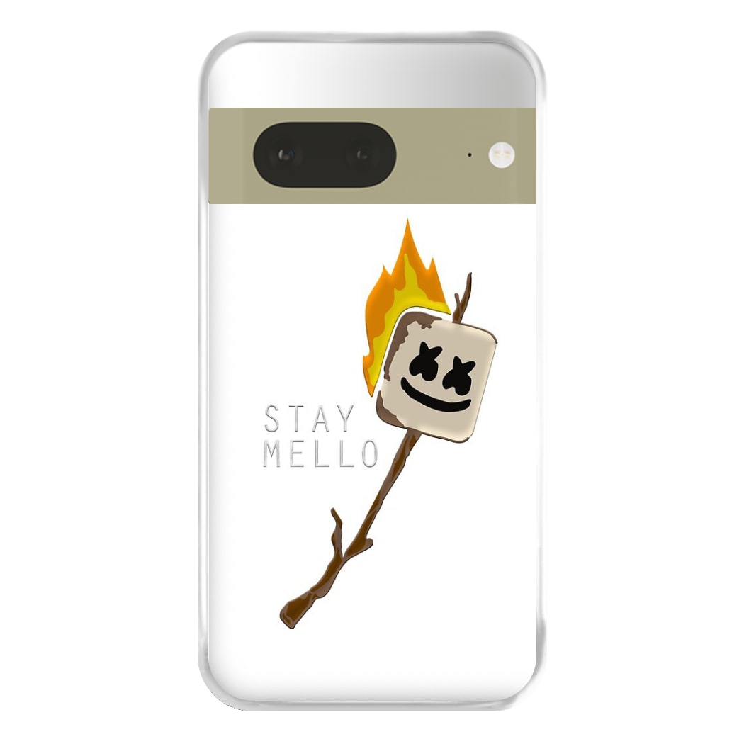 Stay Mello White Helmet DJw - White Helmet DJ Phone Case for Google Pixel 7a