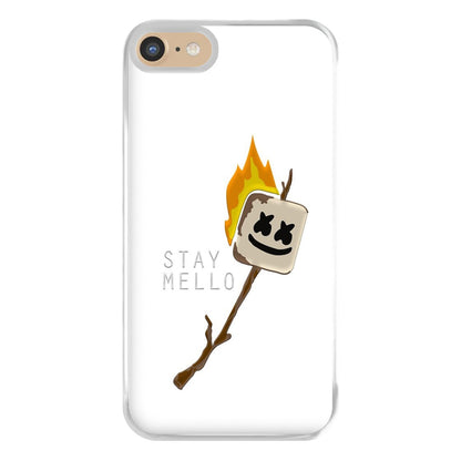 Stay Mello White Helmet DJw - White Helmet DJ Phone Case for iPhone 6 / 7 / 8 / SE