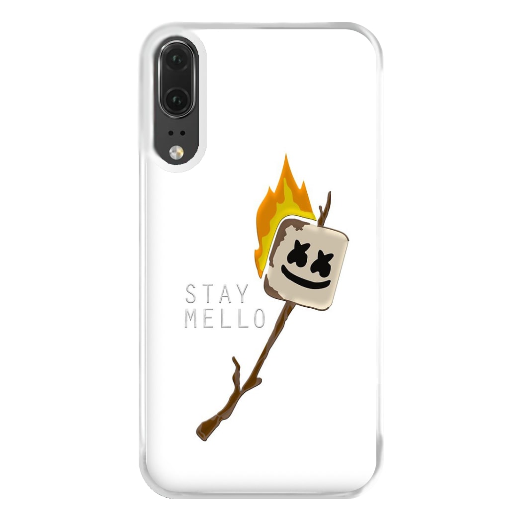 Stay Mello White Helmet DJw - White Helmet DJ Phone Case for Huawei P20