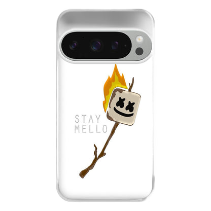 Stay Mello White Helmet DJw - White Helmet DJ Phone Case for Google Pixel 9 Pro XL