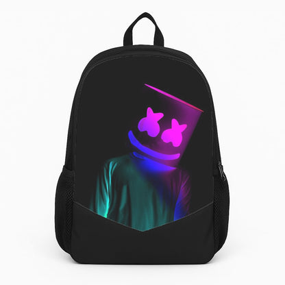 White Helmet DJ In Lights Large Backpack