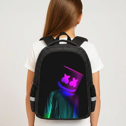 White Helmet DJ In Lights Backpack