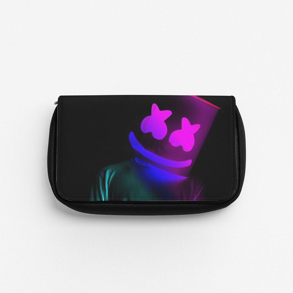 White Helmet DJ In Lights Pencil Case