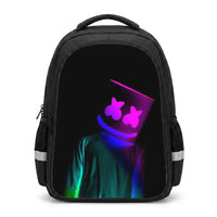 White Helmet DJ In Lights Backpack