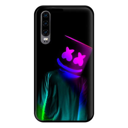 White Helmet DJ In Lights Phone Case for Huawei P30