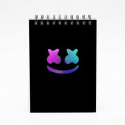 Black White Helmet DJ Notebook 4