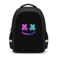 Black White Helmet DJ Backpack