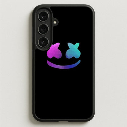 Black White Helmet DJ Phone Case for Galaxy S25FE