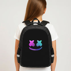 Black White Helmet DJ Backpack