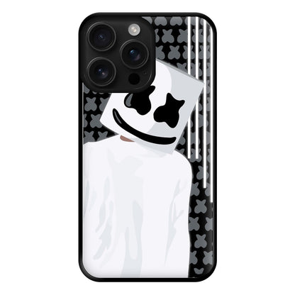 Stars And Stripes - White Helmet DJ Phone Case for iPhone 16 Pro Max