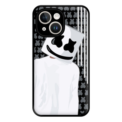 Stars And Stripes - White Helmet DJ Phone Case for iPhone 14 Plus