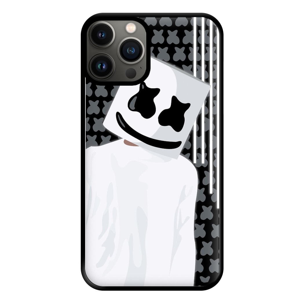 Stars And Stripes - White Helmet DJ Phone Case for iPhone 11 Pro Max