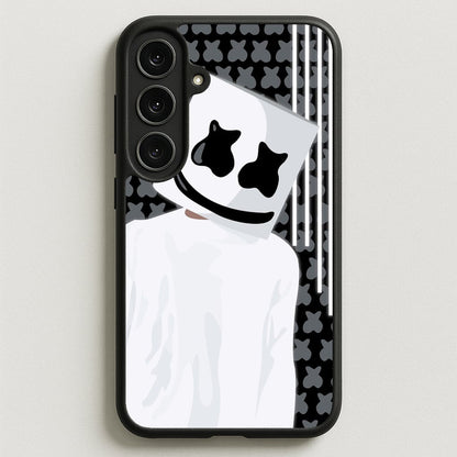 Stars And Stripes - White Helmet DJ Phone Case for Galaxy S25FE