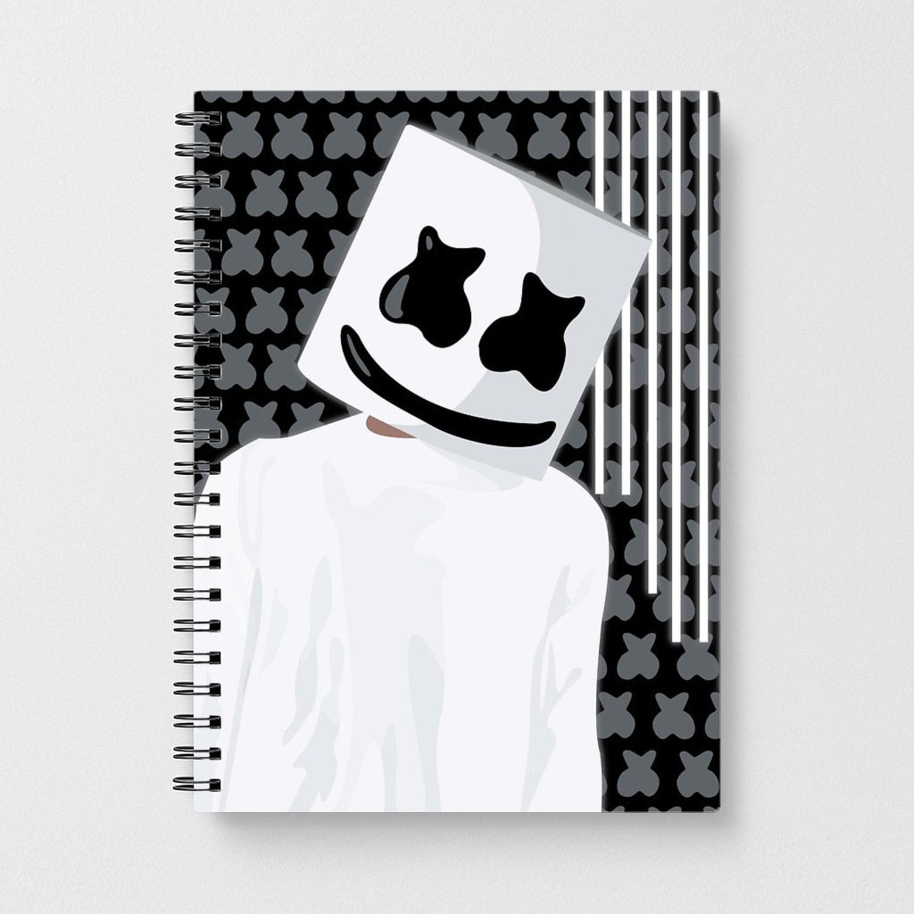 Stars And Stripes - White Helmet DJ Notebook