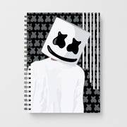 Stars And Stripes - White Helmet DJ Notebook 1