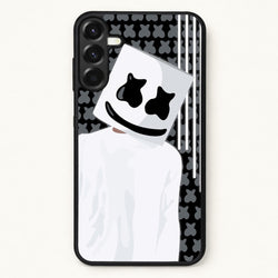 Stars And Stripes - White Helmet DJ Phone Case for Galaxy A57