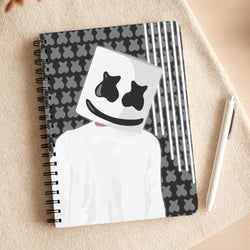 Stars And Stripes - White Helmet DJ Notepad