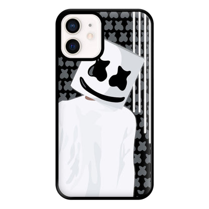 Stars And Stripes - White Helmet DJ Phone Case for iPhone 12 Mini