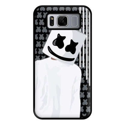 Stars And Stripes - White Helmet DJ Phone Case for Galaxy S8 Plus