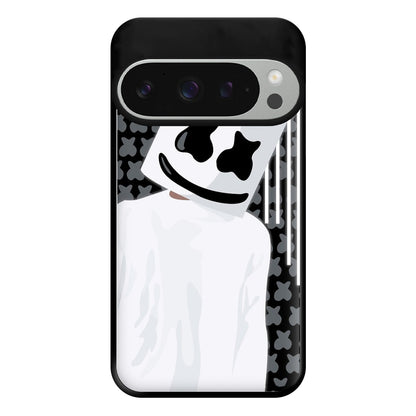 Stars And Stripes - White Helmet DJ Phone Case for Google Pixel 9 Pro XL