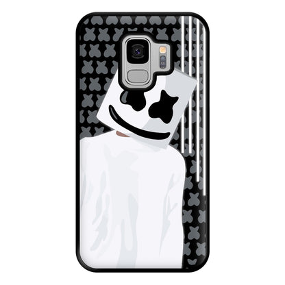 Stars And Stripes - White Helmet DJ Phone Case for Galaxy S9 Plus