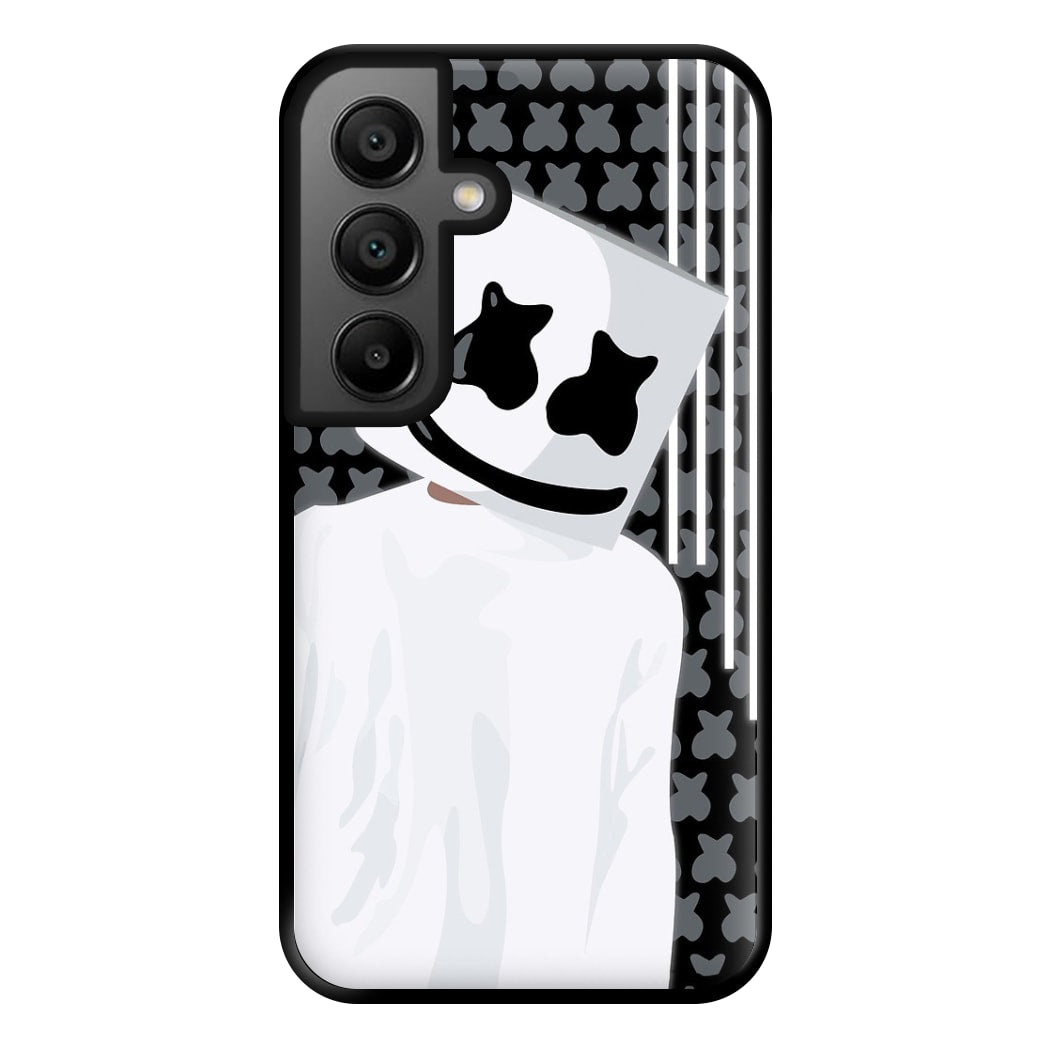 Stars And Stripes - White Helmet DJ Phone Case for Google Pixel 8