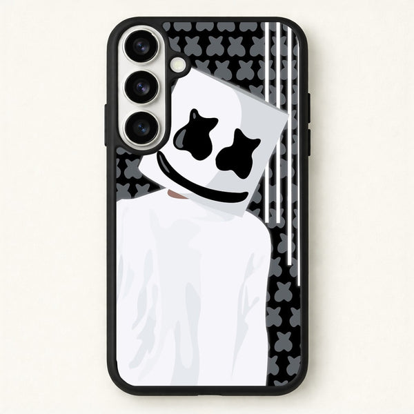 Stars And Stripes - White Helmet DJ Phone Case for Galaxy S26